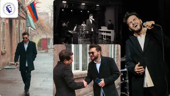 Ֆրանսահայ երգիչ Հակոբ Ղասաբյանի այցը՝ Շառլ Ազնավուրի անվան քոլեջ