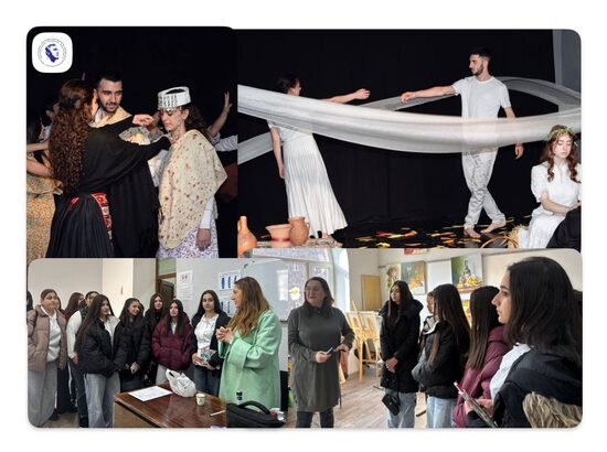 7 դպրոցի աշակերտներ քոլեջում դիտեցին ուսանողների բեմադրած «Միրհավը» ներկայացումը