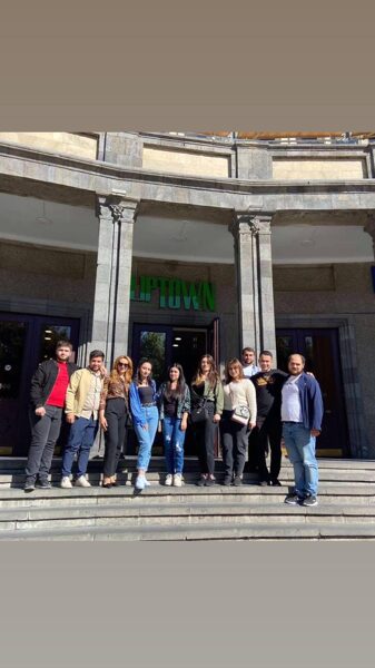 ԵՄԱՊՔ-ի 4-րդ կուրսի «Ռեժիսուրա» մասնագիտության ուսանողները դիտեցին «Սողոմոնի երգերերը» ֆիլմը