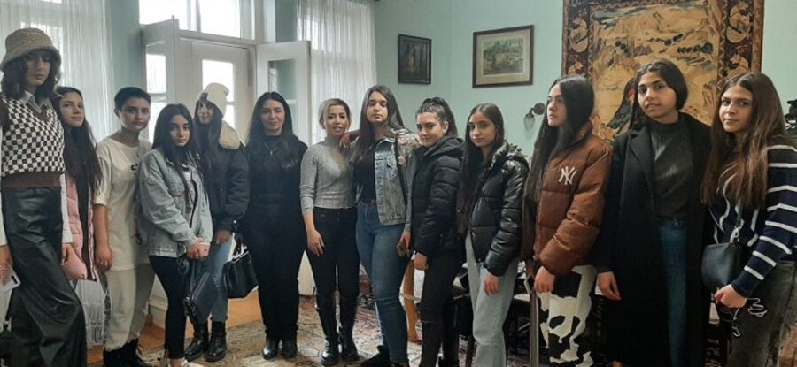 Քոլեջի ուսանողներն այցելել էին Ավետիք Իսահակյանի տուն-թանգարան