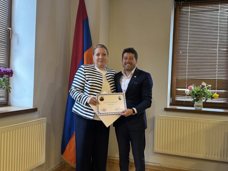 Համագործակցության հուշագիր՝ «Ազնավուր» քոլեջի և համար 168 հիմնական դպրոցի միջև