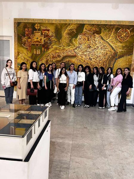 Ուսանողները այցելել են Թամանյանի անվան ճարտարապետության ազգային ինստիտուտ-թանգարան